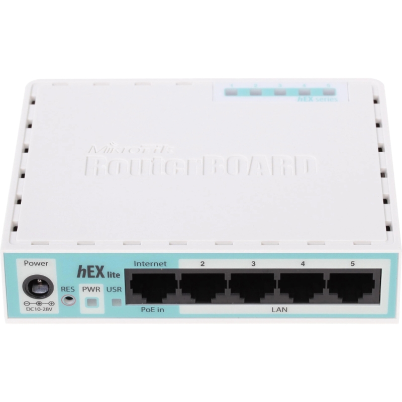 MikroTik hEX lite (RB750r2)