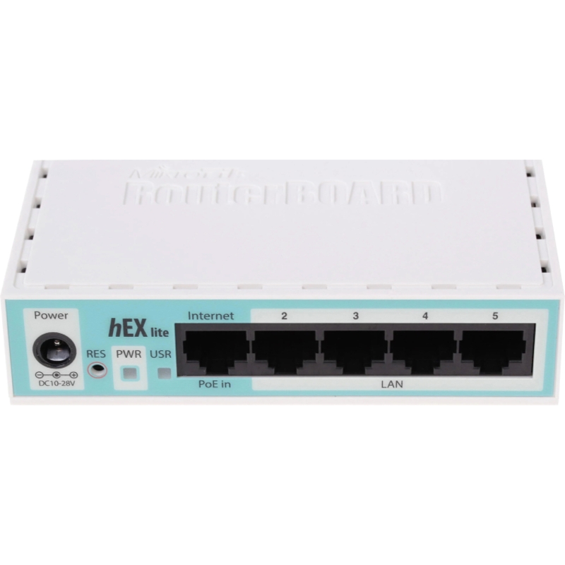 MikroTik hEX lite (RB750r2)