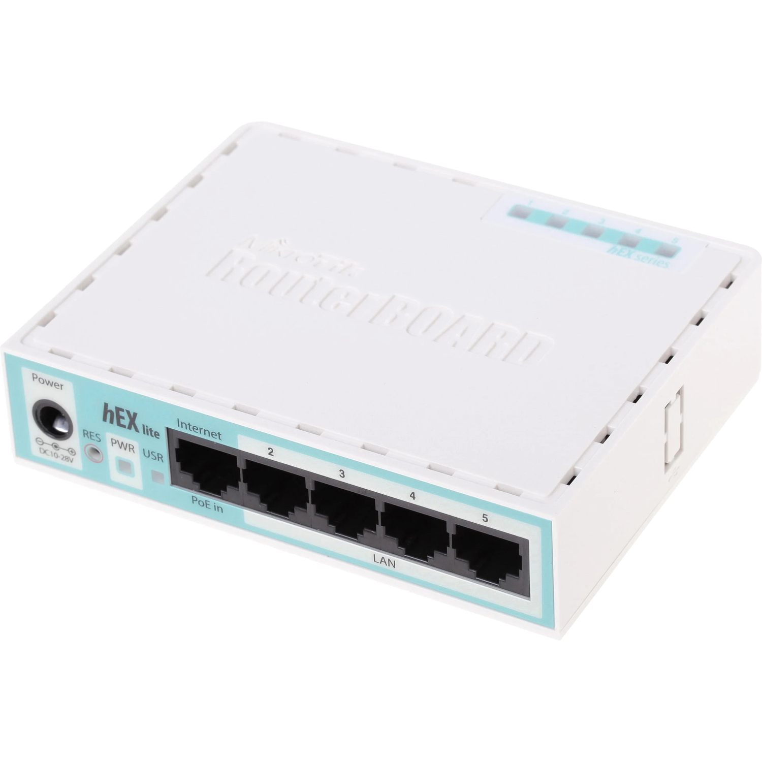 MikroTik hEX lite (RB750r2)
