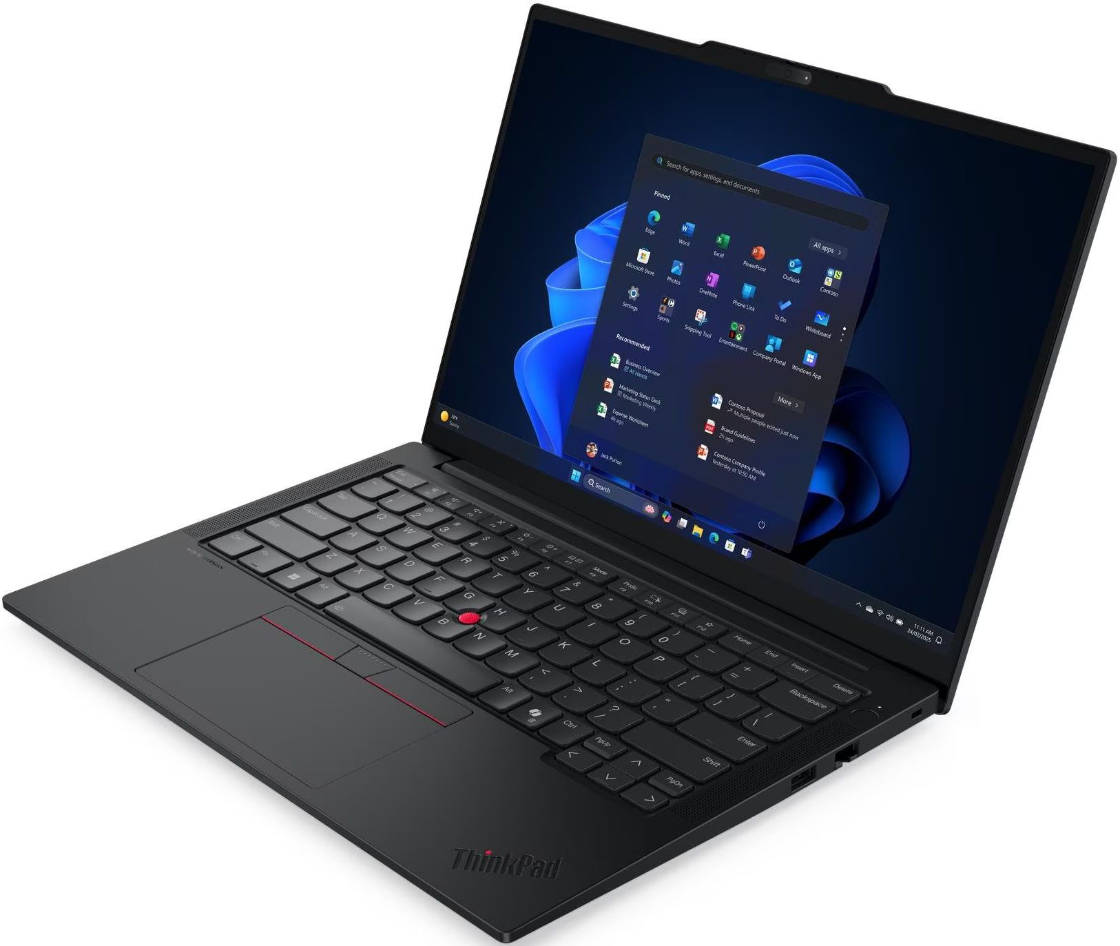 Lenovo ThinkPad E14 G7 [21T9006CIG] (КЛАВ.РУС.ГРАВ.) Black 14" {WUXGA Core 5 210H/16Gb/512Gb SSD/DOS/Backlit/PC-Bottom}