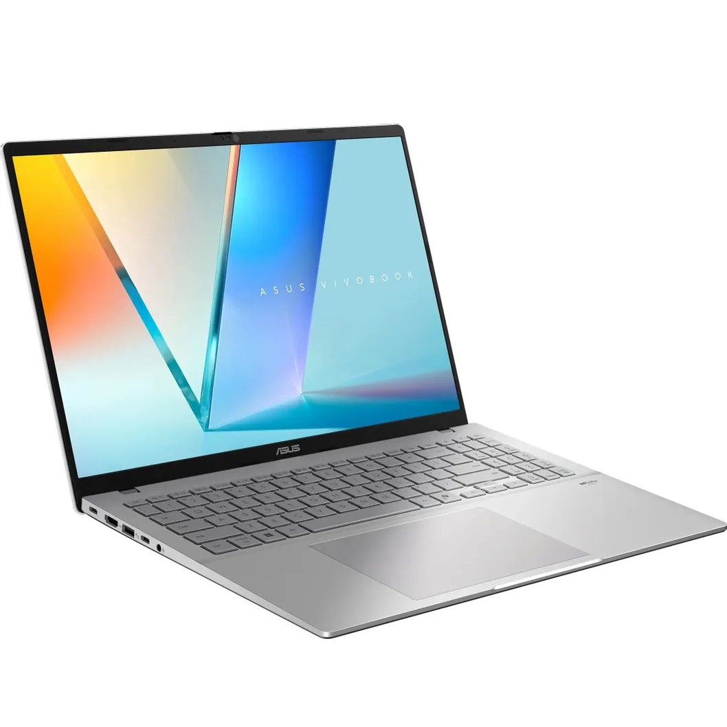 ASUS Vivobook S16 M3607KA-SH131 [90NB16T2-M00990] Cool Silver 16" {OLED Ryzen AI 5 330(2Ghz)/16384Mb/512PCISSDGb/DOS }