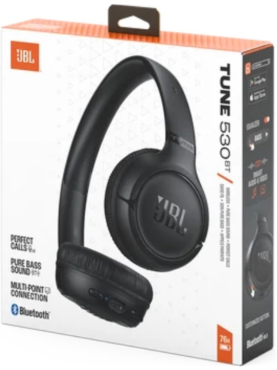 JBL T530BT Black (JBLT530BTBLKEU)