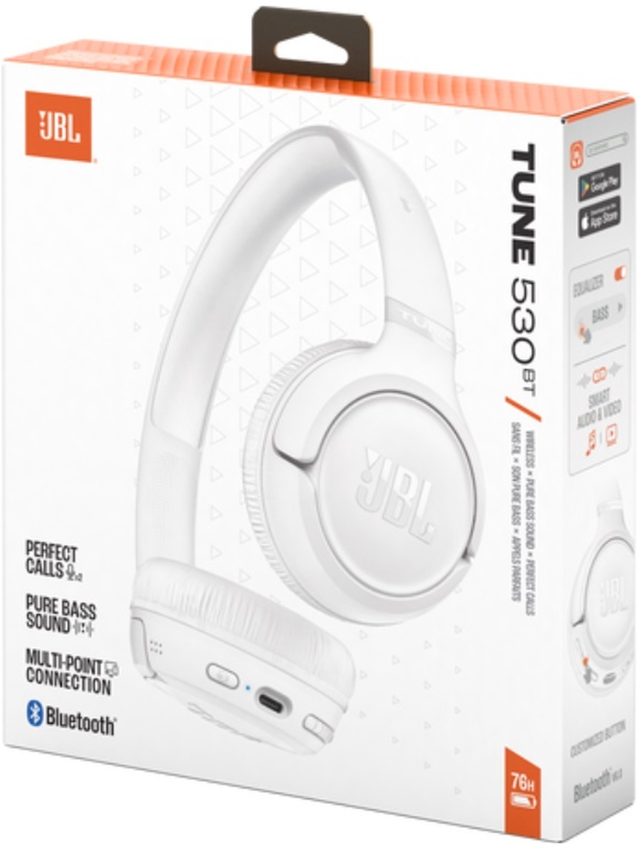 JBL T530BT White (JBLT530BTWHTEU)