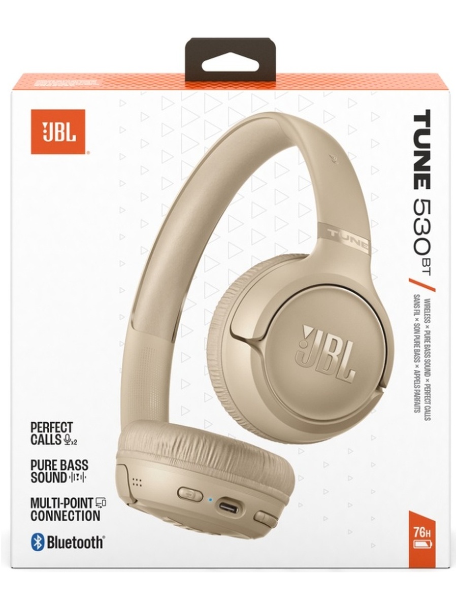 JBL T530BT Beige (JBLT530BTBEGEU)