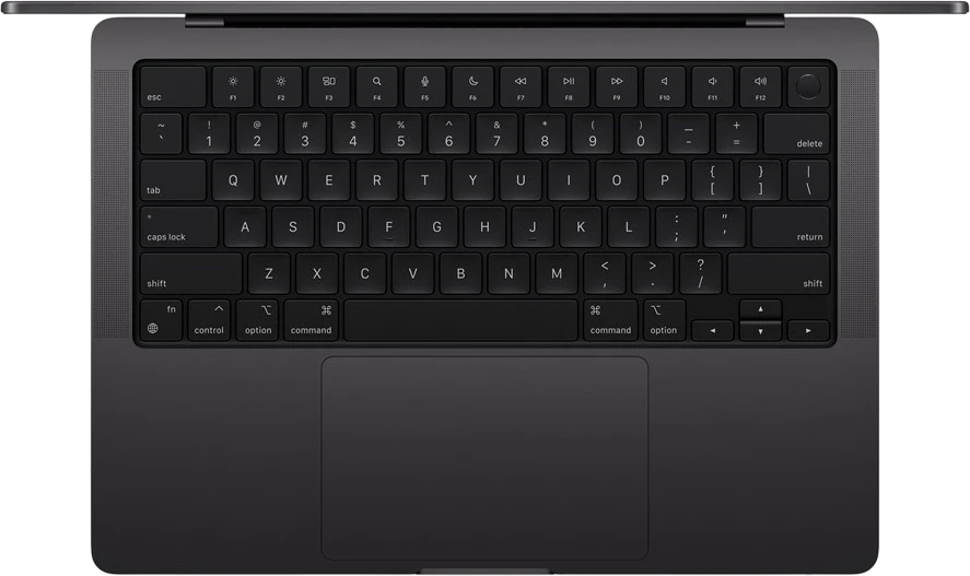 Apple MacBook Pro 14-inch 2026 [MGDR4HN/A] (КЛАВ.РУС.ГРАВ.) Space Black 14.2" Liquid Retina XDR {(3024x1964) M5 Pro 15C CPU 16C GPU/24GB/1TB SSD/рекоменд.переходник 11028658/11134081}}