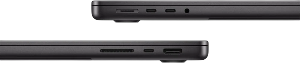 Apple MacBook Pro 14-inch 2026 [MGDR4HN/A] (КЛАВ.РУС.ГРАВ.) Space Black 14.2" Liquid Retina XDR {(3024x1964) M5 Pro 15C CPU 16C GPU/24GB/1TB SSD/рекоменд.переходник 11028658/11134081}}