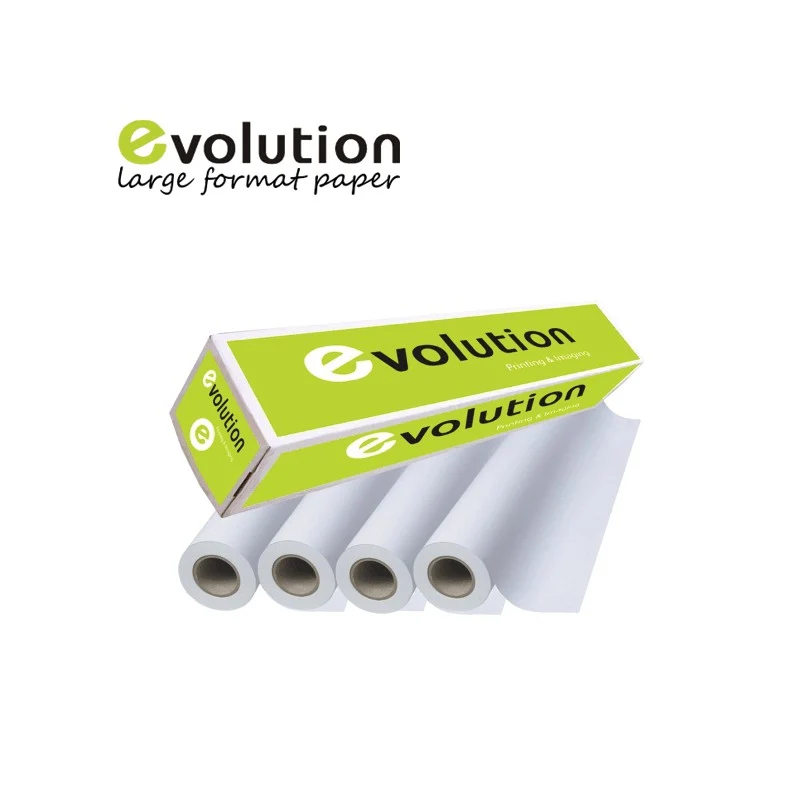 Бумага Бумага Evolution Premium Coated Paper 120gr 0.914х120м 3" PW аналог 450L70030