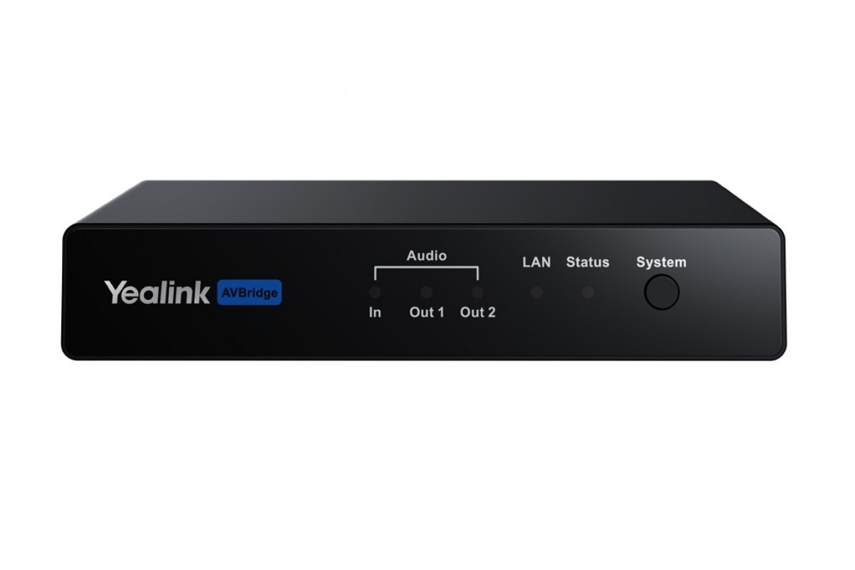 Цифровой матричный аудиопроцессор Yealink AVBridge