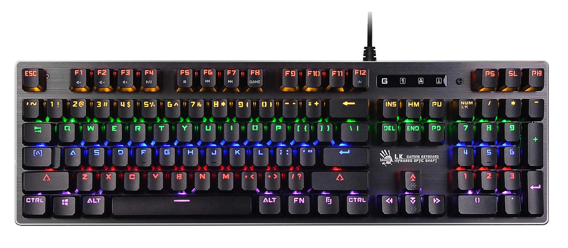 A4Tech B760 GREY (BLACK SWITCH)