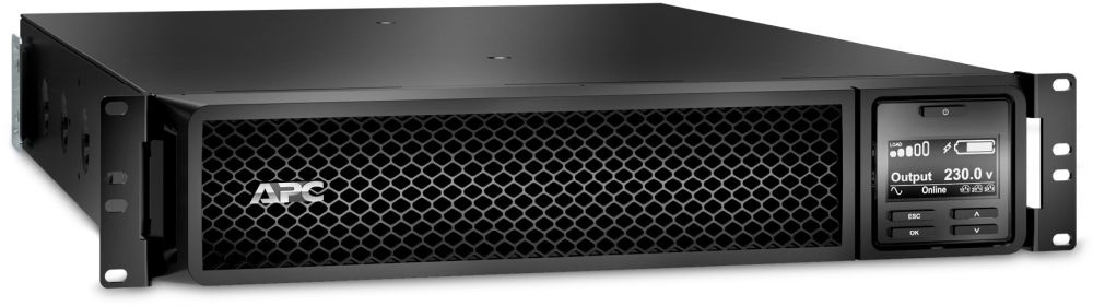 APC Smart-UPS SRT, 1500VA/1500W, On-Line, Extended-run, Black, Rack 2U (Tower convertible), Out: 6xC13, SmartSlot, Black, 1 year warranty APC by Schneider Electric арт. SRT1500RMXLI
