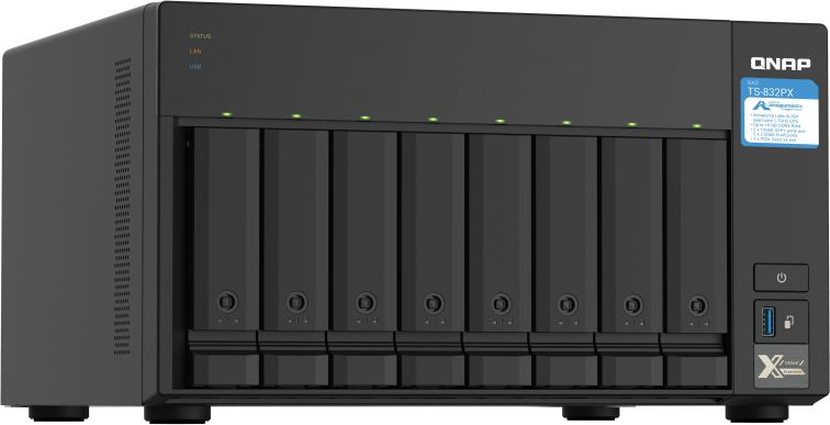 Сетевое хранилище NAS QNAP TS-832PX-4G