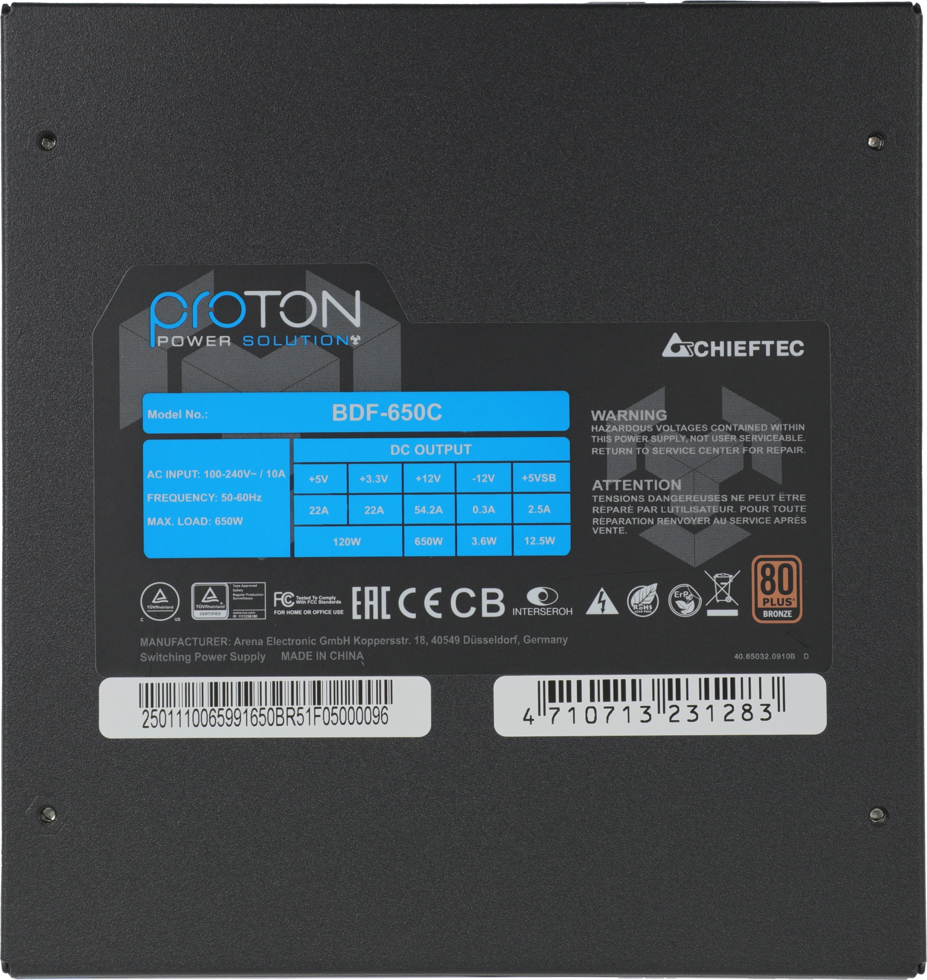 Chieftec BDF-650C