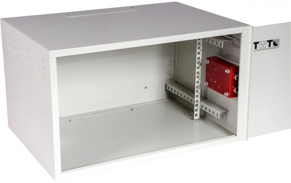 Шкаф антивандальный пенального типа, 6U 560x400 мм, серый LANMASTER арт. TWT-CBWSF-6U-6x4-GY