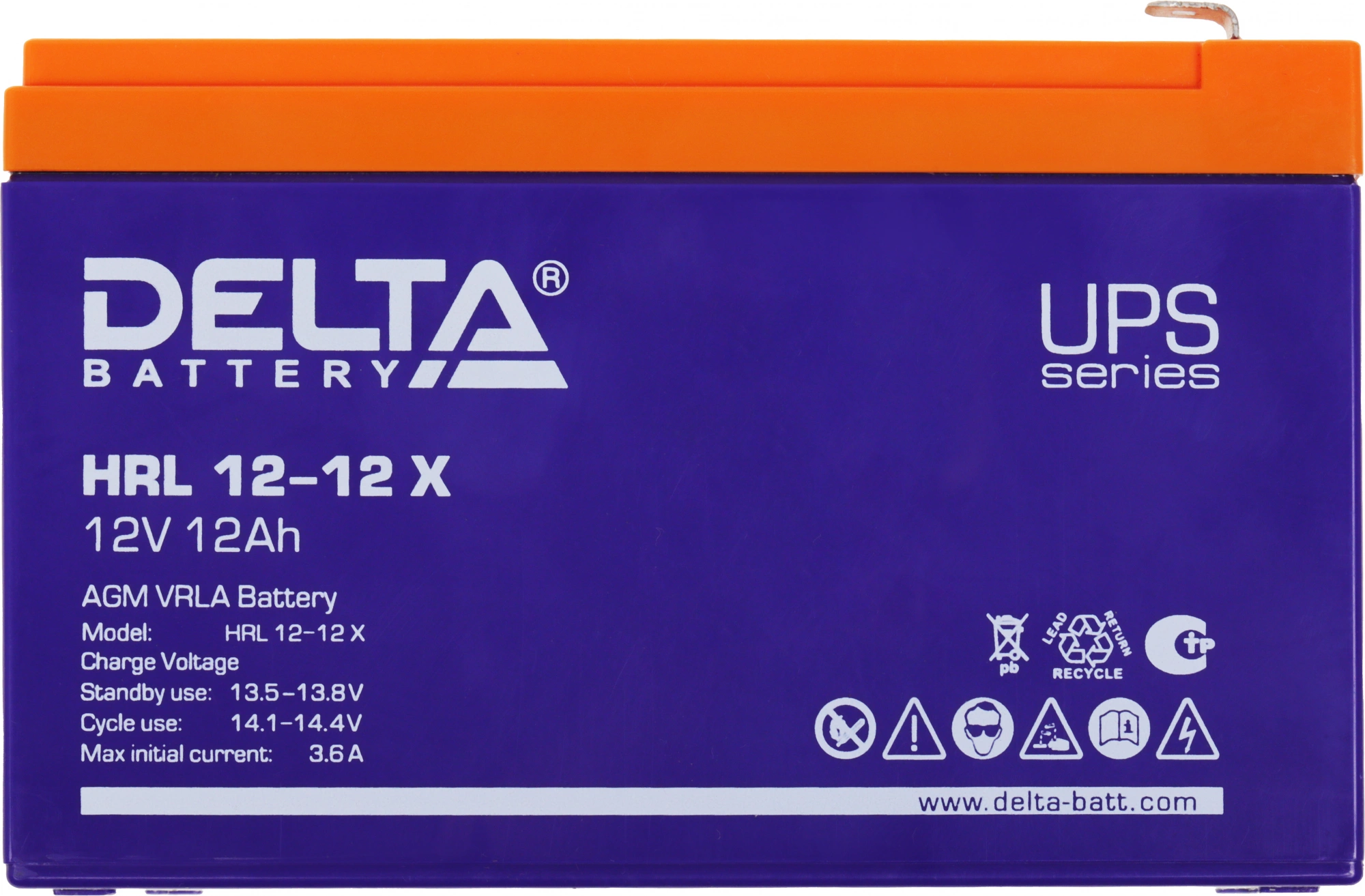 Delta UPS HRL 12-12 X (12V / 12Ah)