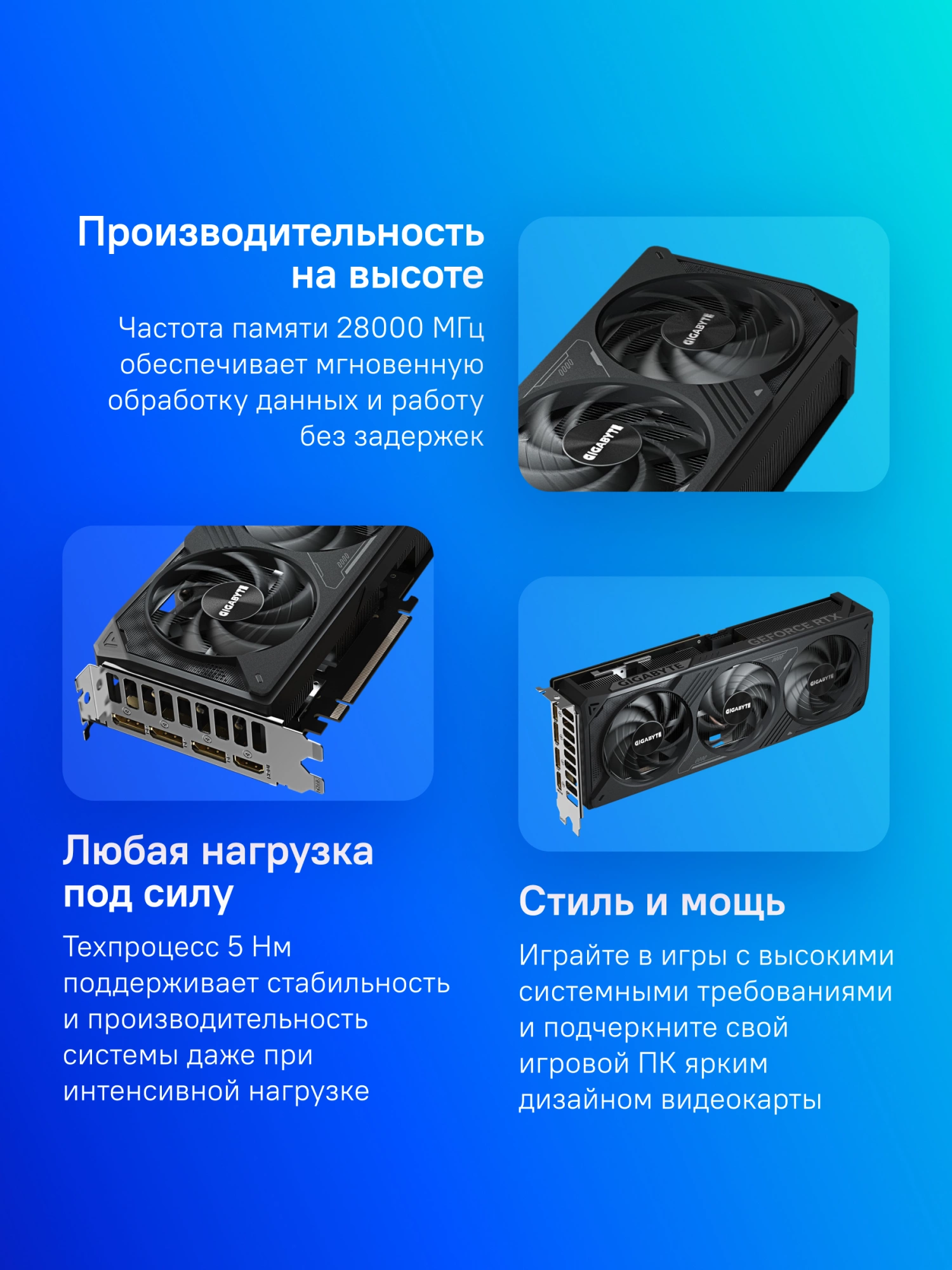 Видеокарта GIGABYTE RTX5070 WINDFORCE OC SFF 12G арт. GV-N5070WF3OC-12GD