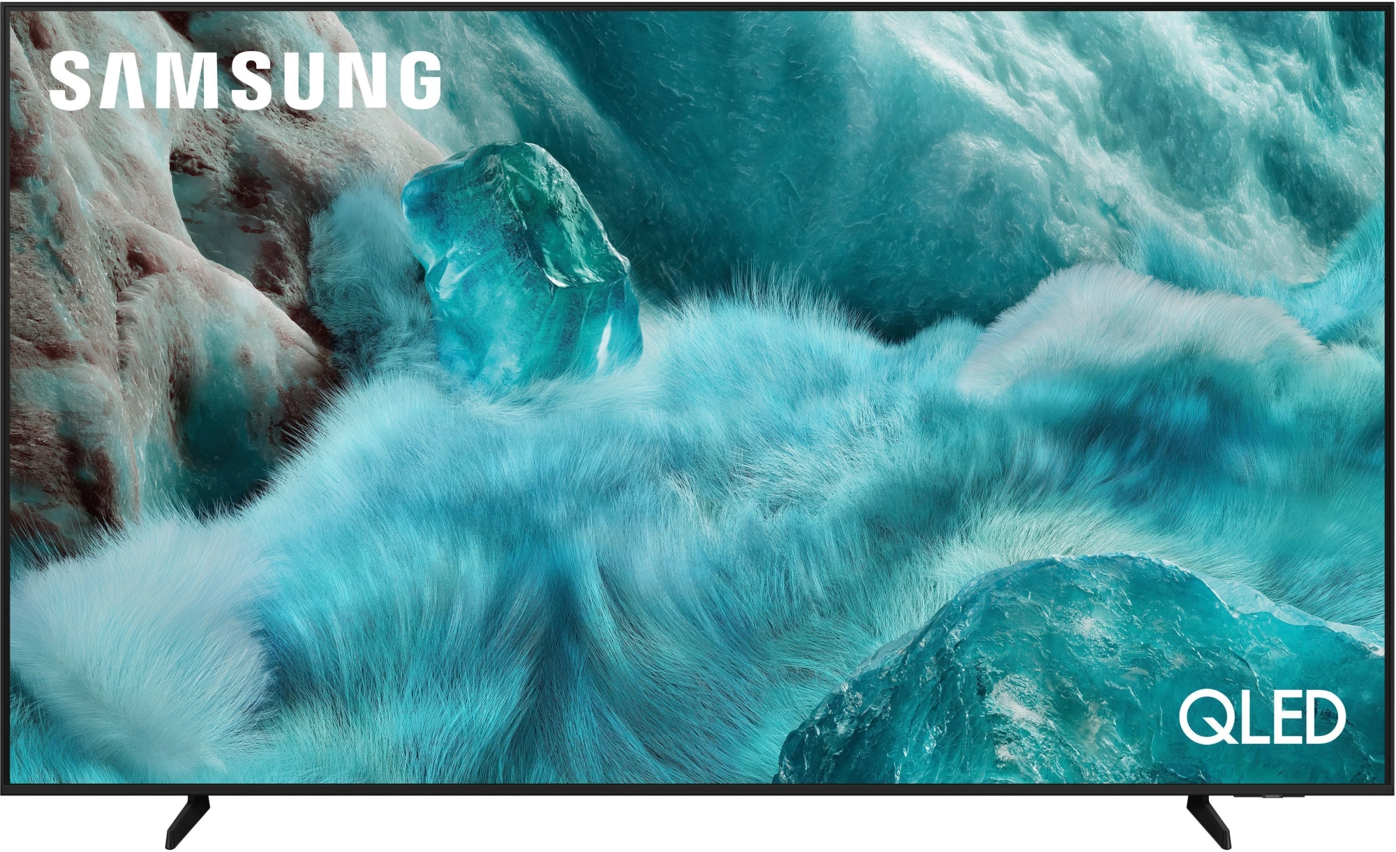 Samsung QLED TV QE75Q7FAAUXRU, 75', QLED, 4K 3840x2160, 60Hz, Tizen Smart TV, 20W, Tuner (DVB-T2/C/S2, PAL,SECAM), HDMI, USB, CI+, Wi-Fi, BT, LAN, VESA 400x400, Black