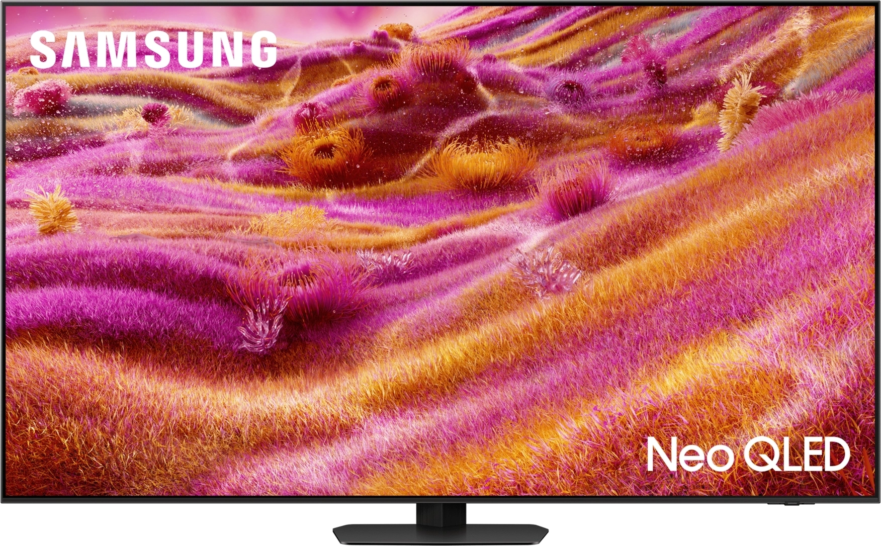 Samsung QLED TV QE65QN90FAUXRU, 65', QLED, 4K 3840x2160, 120Hz, Tizen Smart TV, 60W, Tuner (DVB-T2/C/S2, PAL,SECAM), HDMI, USB, CI+, Wi-Fi, BT, LAN, VESA 400x300, class A, Titan Black