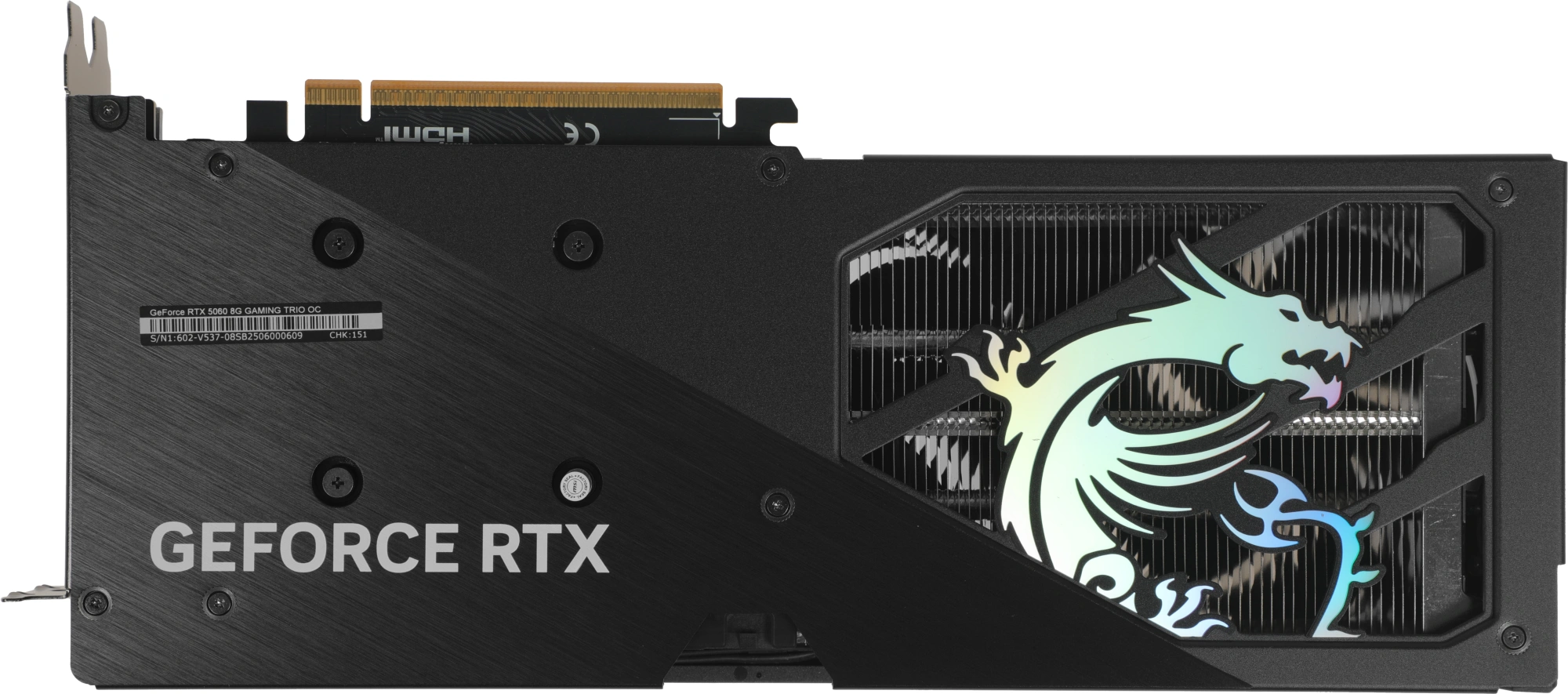 Видеокарта MSI RTX 5060 8G GAMING TRIO OC