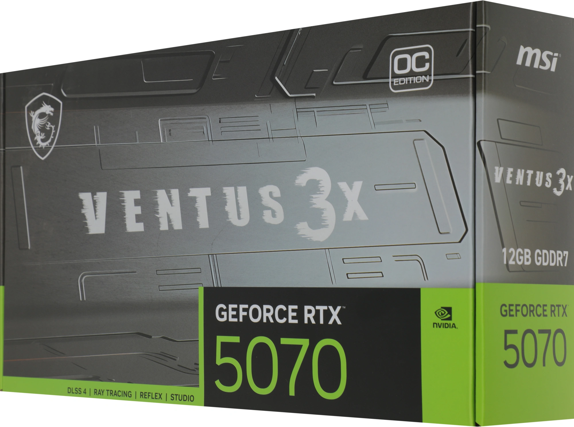 Видеокарта MSI RTX 5070 12G VENTUS 3X OC