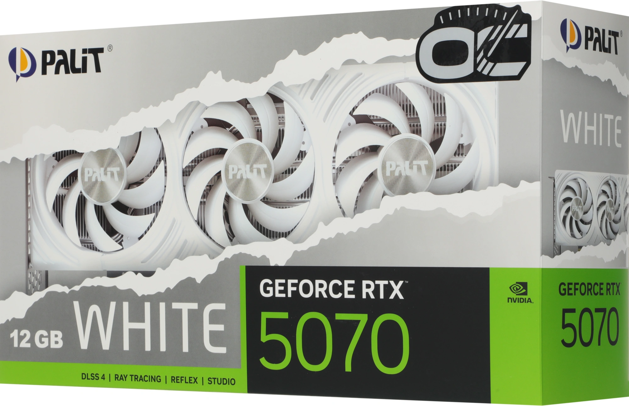 Видеокарта Palit PA-RTX5070 WHITE OC 12GB арт. NE75070U19K9-GB2050W