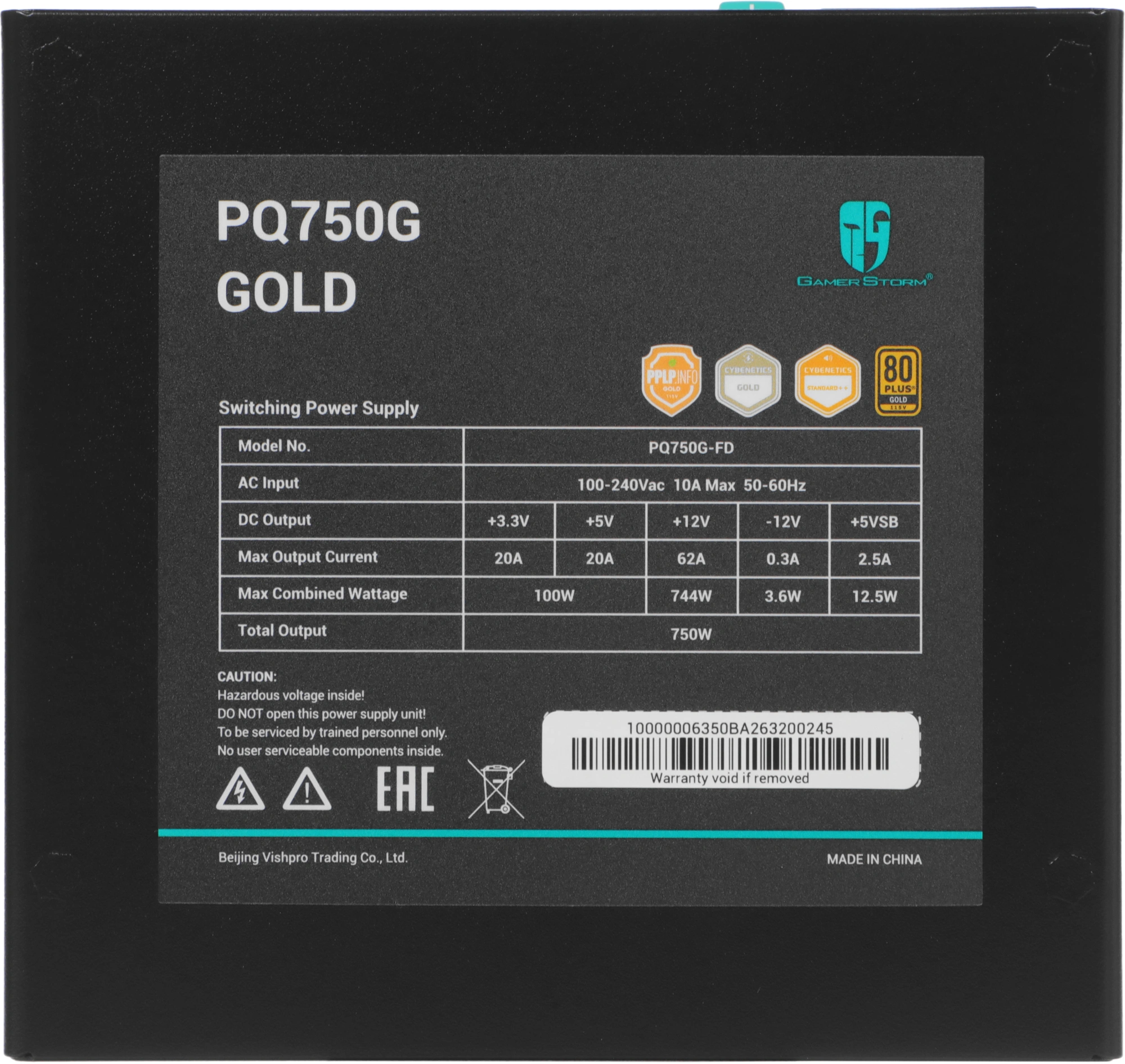 Deepcool R-PQ750G-FD0B-WGEU-V1
