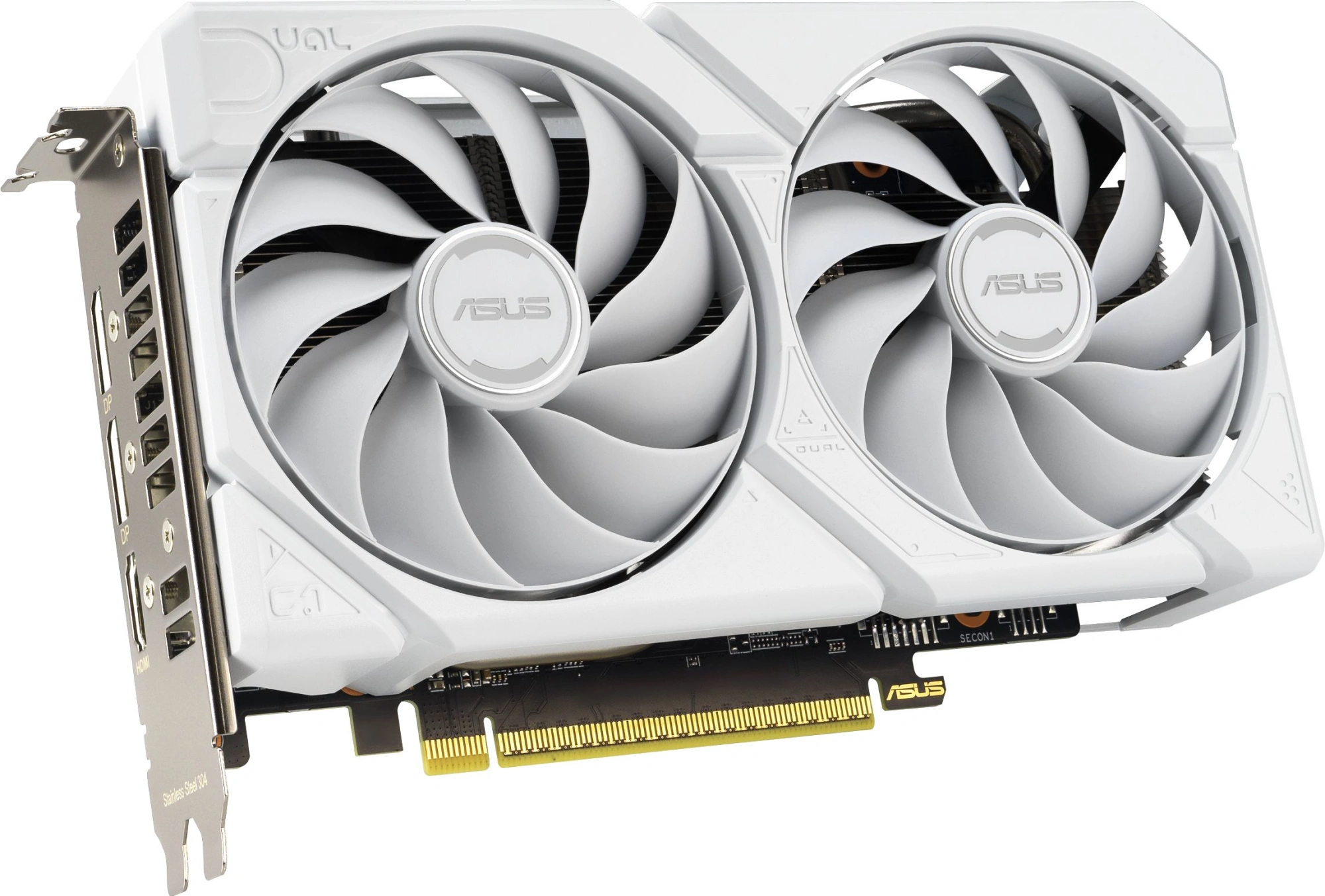 ASUS DUAL-RX9060XT-16G-WHITE//RX9060XT HDMI DP*2 16G D6; 90YV0LG3-M0NA00