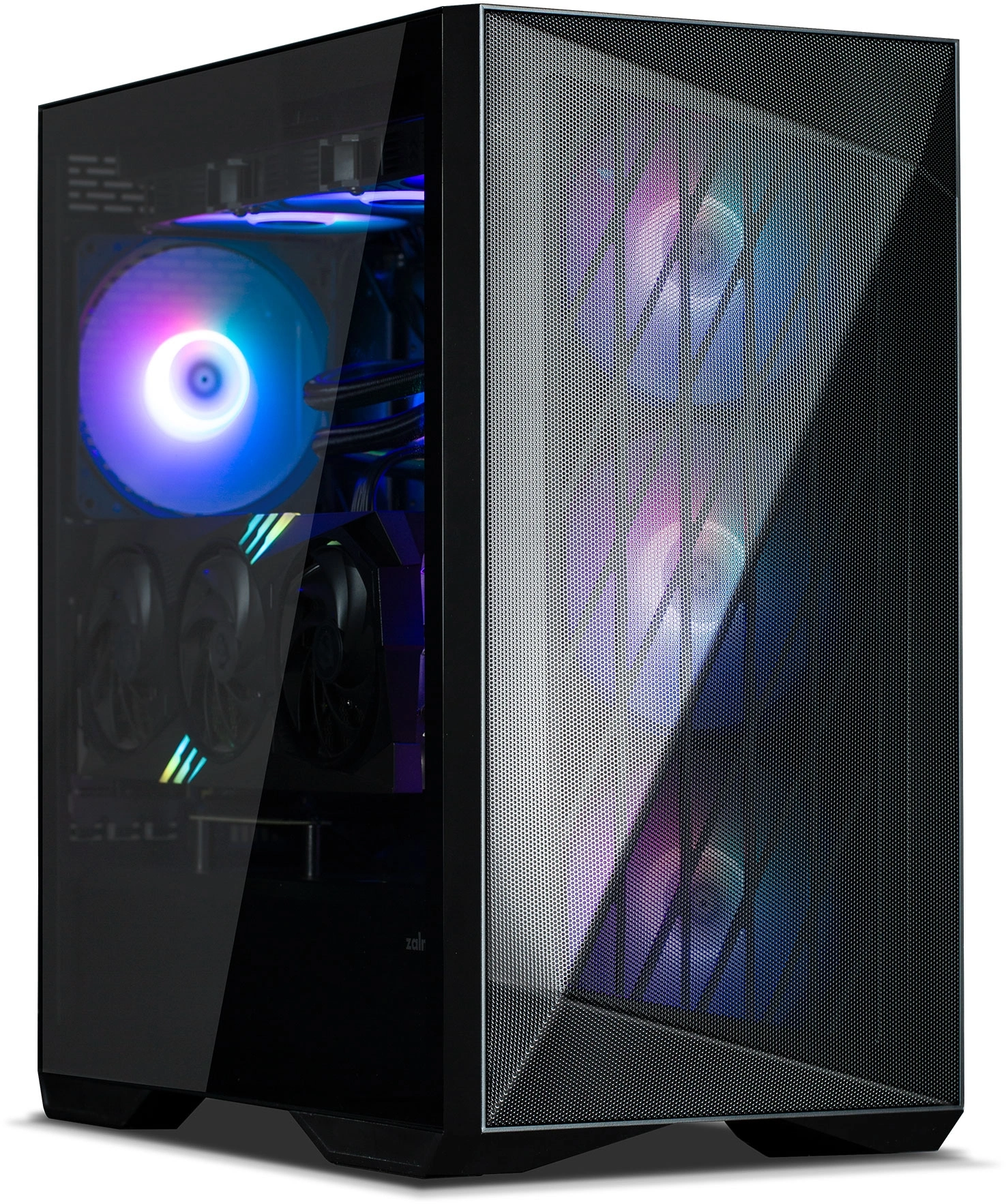 ZALMAN Z9 Iceberg MS Black, EATX, BLACK, WINDOW, 4x3.5", 5x2.5", 2xUSB2.0, 2xUSB3.0, 1xUSB 3.1 Gen2 Type-C, FRONT 3x140mm ARGB, REAR 1x140mm ARGB