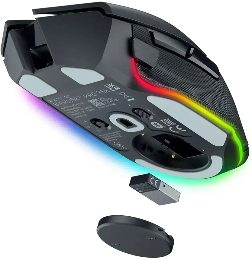 Razer Basilisk V3 Pro 35K - Black gaming mouse RZ01-05240100-R3G1