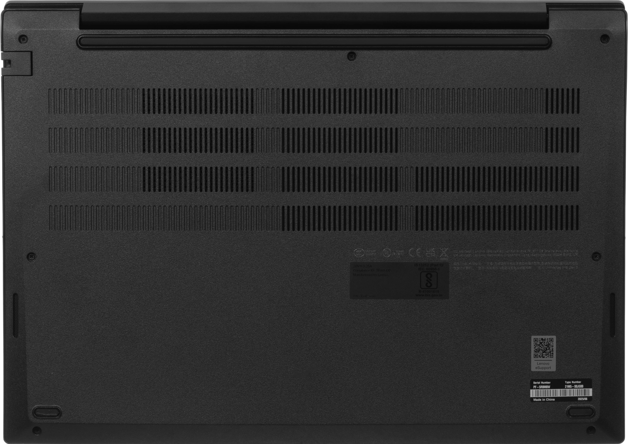 Lenovo Thinkpad E16 G2 [21M5S0JG00] (КЛАВ.РУС.ГРАВ.) Black 16" {WUXGA Ryzen 7 7735HS/16Gb/512Gb SSD/DOS/Backlit/PL-bottom}
