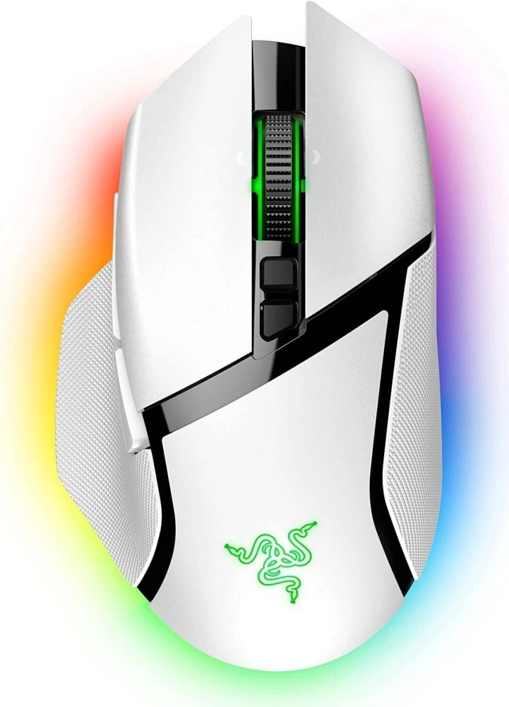 Razer Basilisk V3 Pro 35K - White gaming mouse RZ01-05240200-R3G1