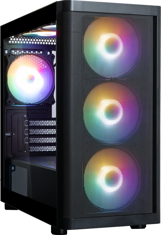 ZALMAN M4 SE, MATX, BLACK, WINDOW, 1xCombo (3.5'' or 2.5''), 1x3.5", 2x2.5", 2xUSB2.0,1xUSB3.0, FRONT 3x120mm FRGB, TOP 2x120mm FRGB, REAR 1x120mm FRGB арт. M4 SE BLACK