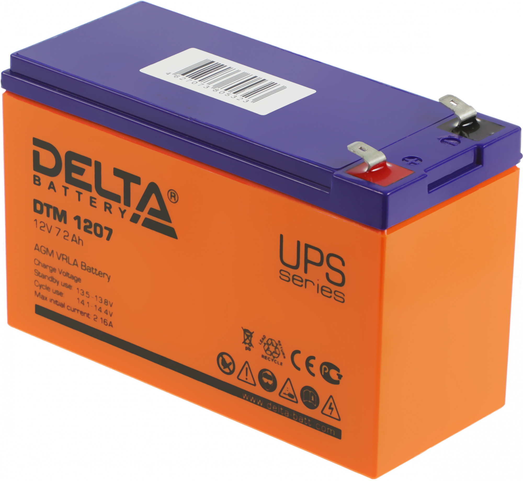 Delta UPS DTM 1207 (12V / 7.2Ah)