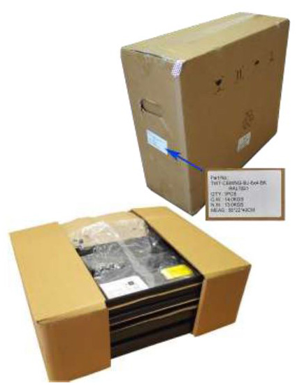 Шкаф настенный Next, 6U 550x600, стеклянная дверь, черный LANMASTER арт. TWT-CBWNG-6U-6X6-BK