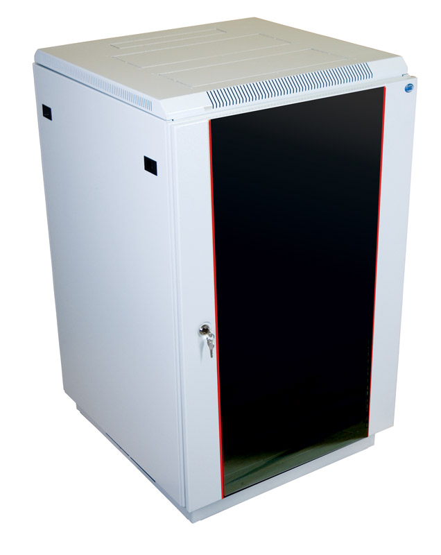 ЦМО Шкаф телекоммуникационный напольный 18U (600x800) дверь стекло (2 места) арт. ШТК-М-18.6.8-1ААА