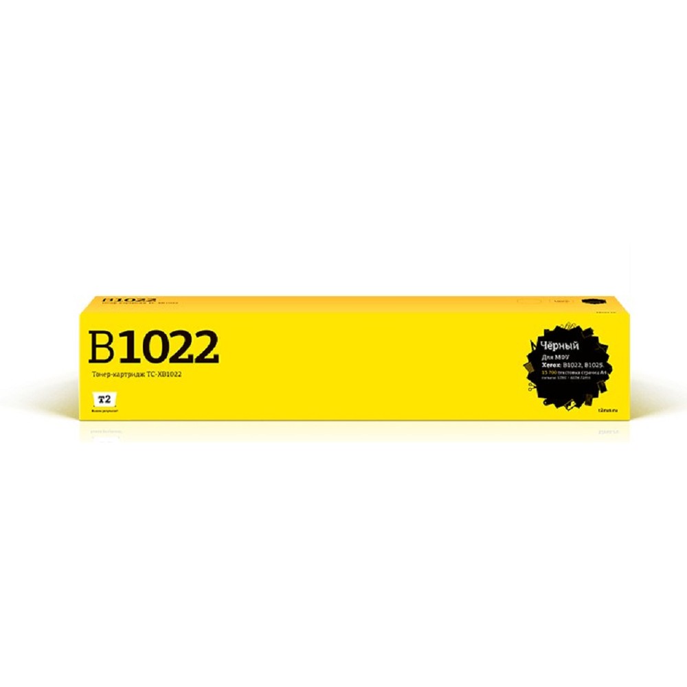 T2 006R01731 Тонер-картридж TC-XB1022 для Xerox B1022/B1025 (13700k)