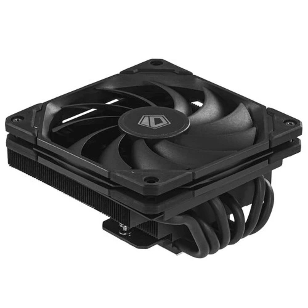 ID-COOLING IS-67-XT BLACK LGA1700/1200/115X/AM5/AM4 низкопрофильный высота 67mm (18шт/кор, TDP 150W, PWM, 6 тепл.трубок + медная база, FAN 120mm) BOX
