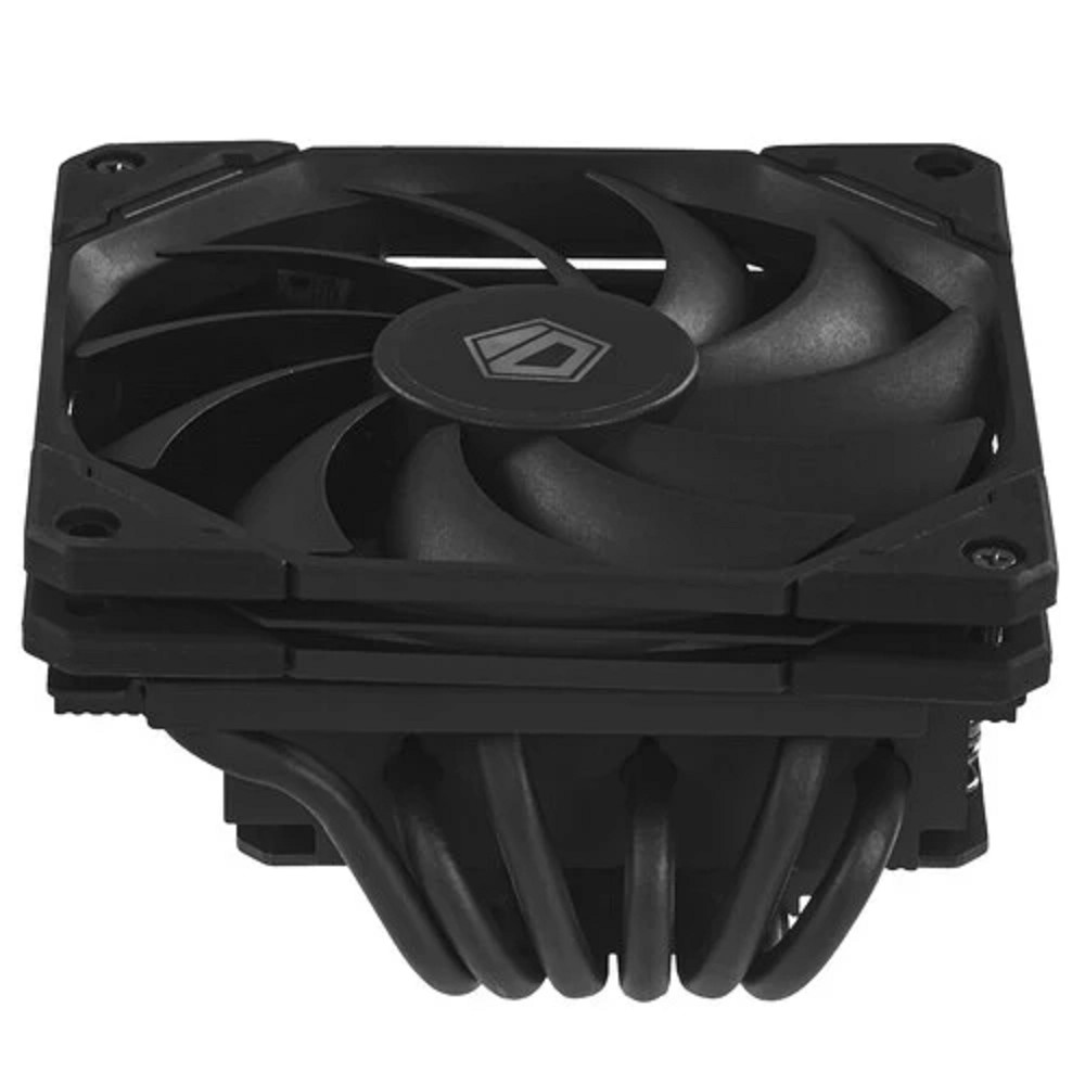 ID-COOLING IS-67-XT BLACK LGA1700/1200/115X/AM5/AM4 низкопрофильный высота 67mm (18шт/кор, TDP 150W, PWM, 6 тепл.трубок + медная база, FAN 120mm) BOX