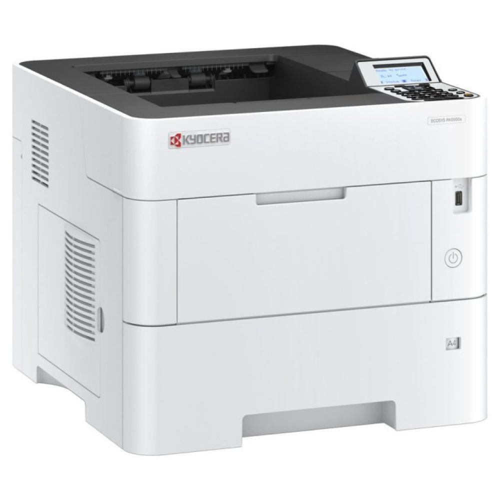 Kyocera ECOSYS PA5000x, А4, ч/б, 1200x1200 dpi, 50 стр/мин, 512 Мб, USB 2.0, Network, Duplex арт. 110C0X3NL0