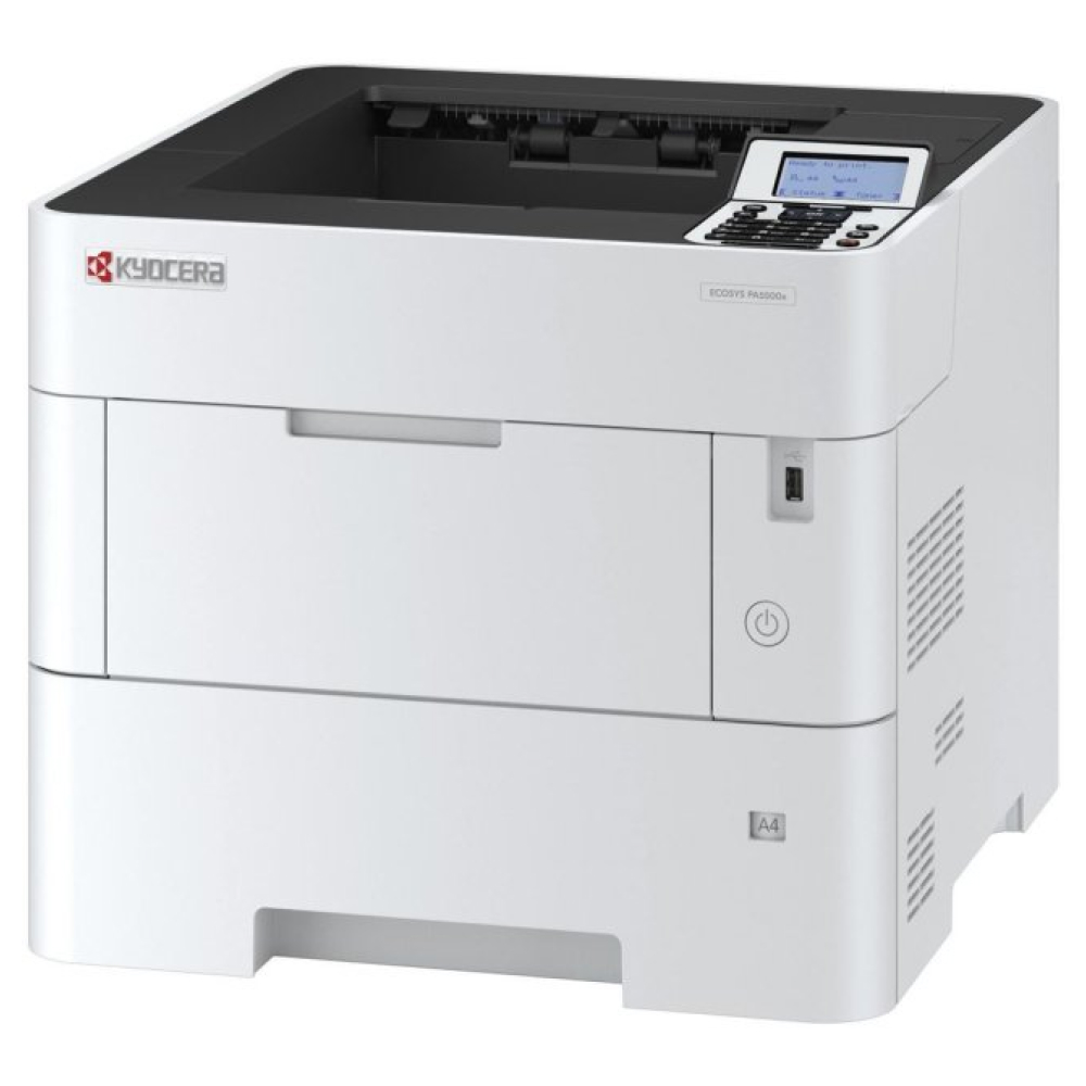 Kyocera ECOSYS PA5000x, А4, ч/б, 1200x1200 dpi, 50 стр/мин, 512 Мб, USB 2.0, Network, Duplex арт. 110C0X3NL0