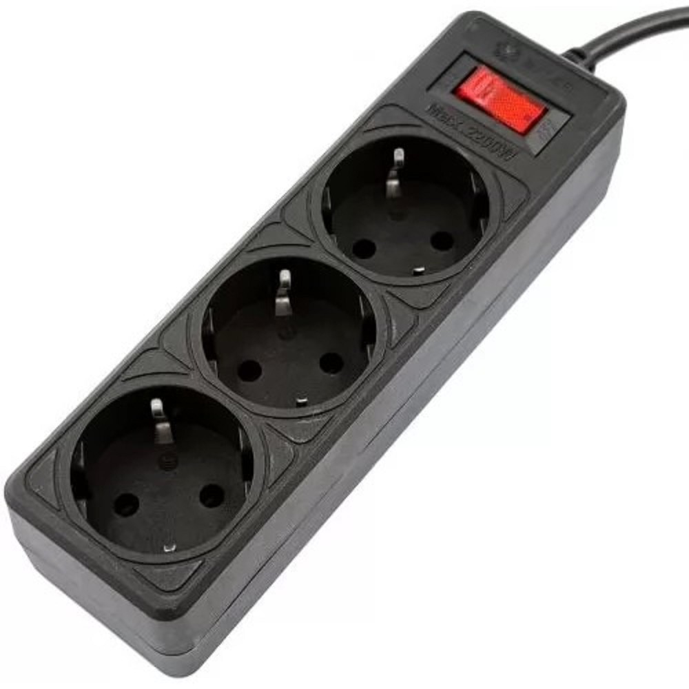 5bites Сетевой фильтр GARDA SP3B-510 3S / 3*0.75MM2 / 1M / BLACK