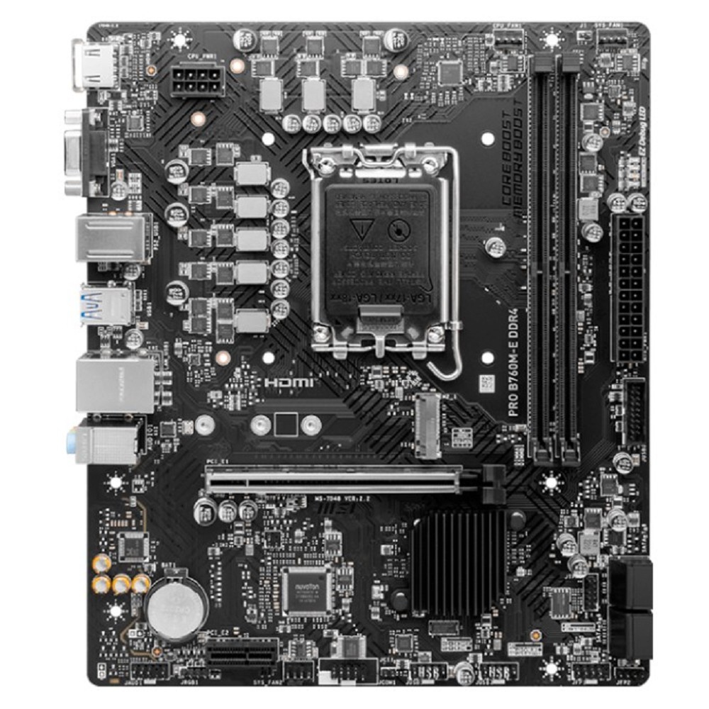 Материнская плата MicroStar PRO B760M-E