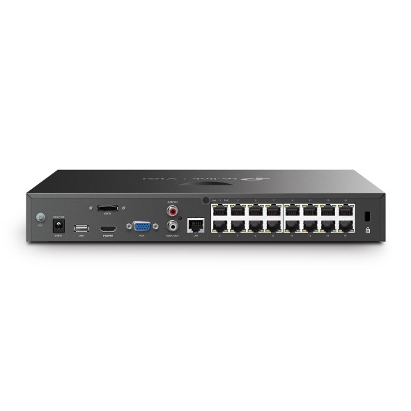 TP-Link VIGI NVR2016H-16P 16-канальный сетевой видеорегистратор с поддержкой PoE+ TP-Link SMB
