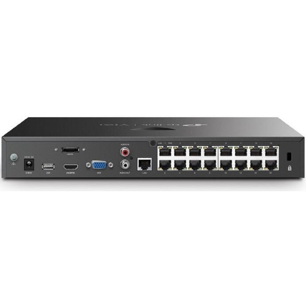 TP-Link VIGI NVR2016H-16MP 16-канальный сетевой видеорегистратор с поддержкой PoE+ TP-Link SMB