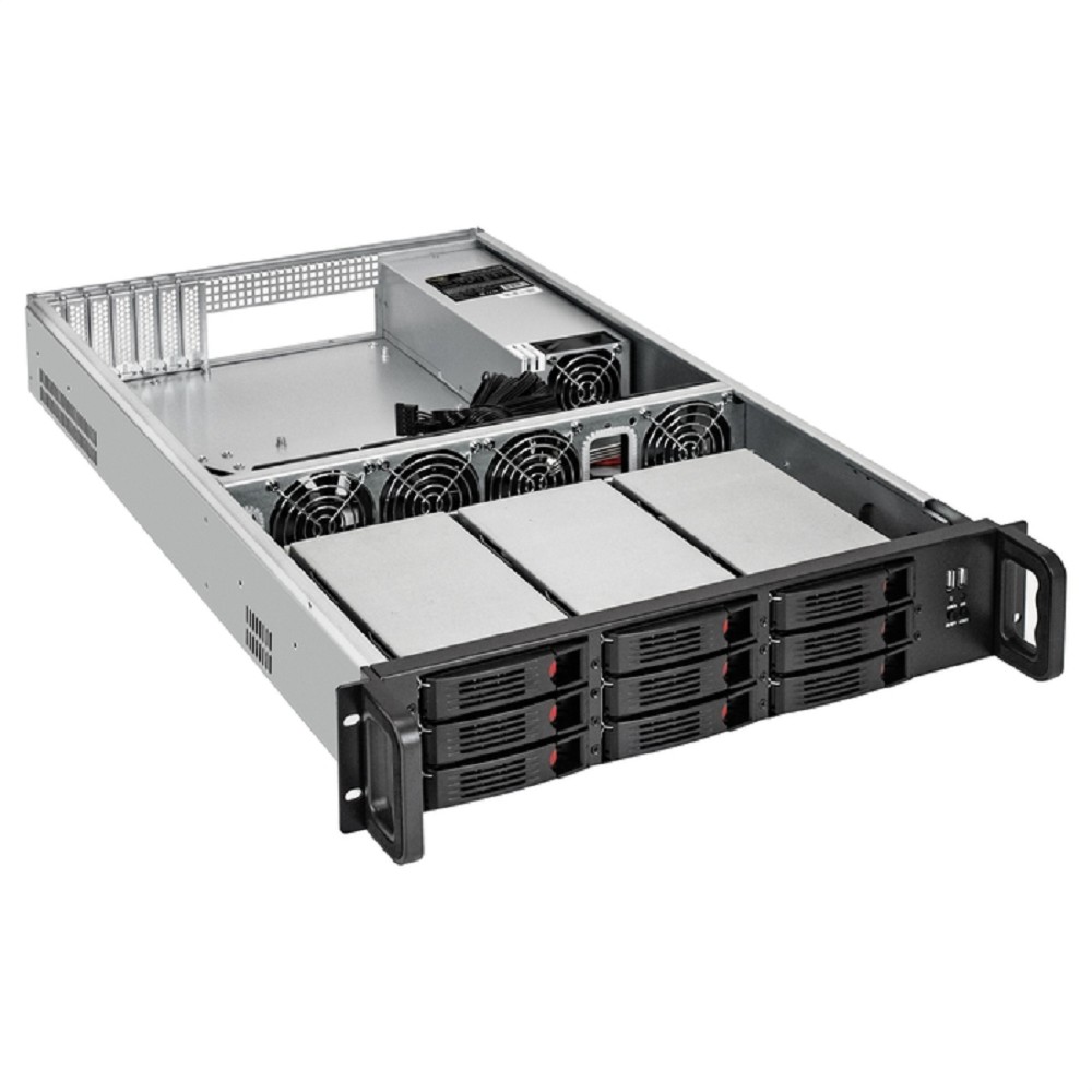 Exegate EX296380RUS Серверный корпус ExeGate Pro 2U660-HS08
