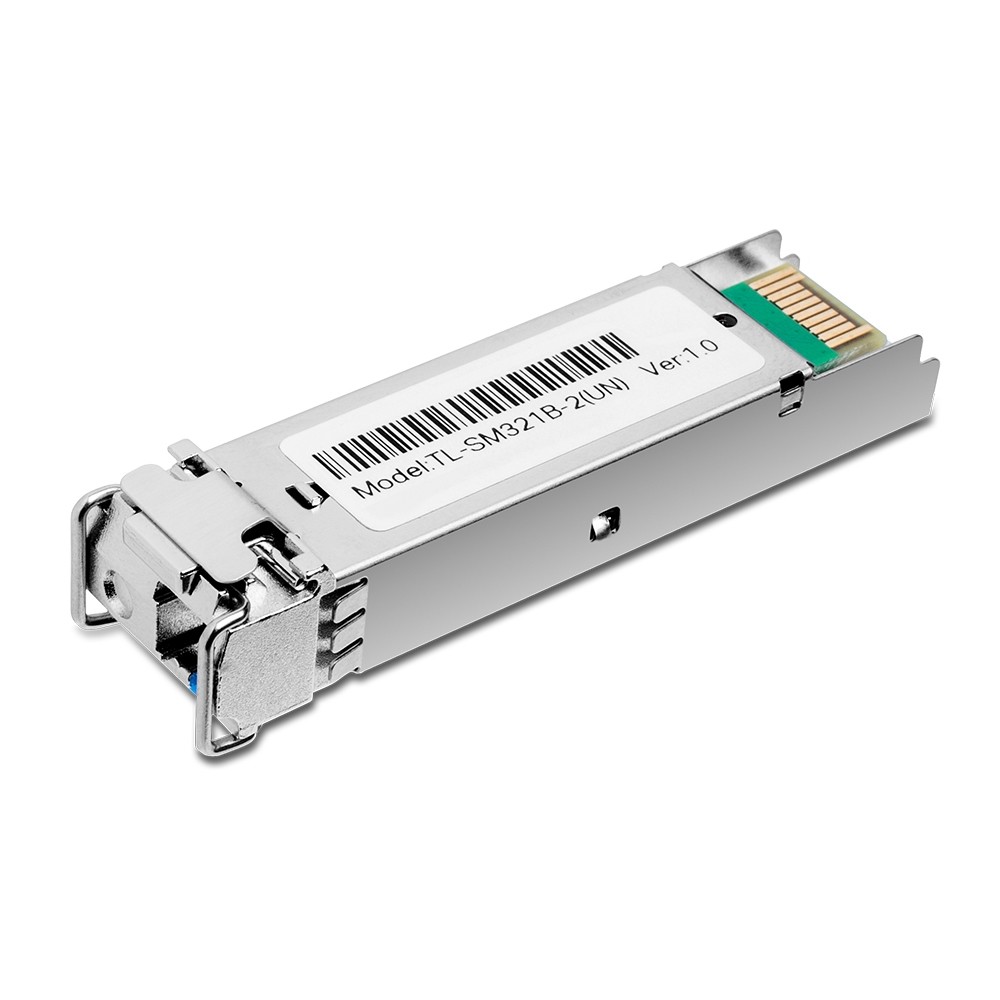 TP-Link SM321B-2 WDM SFP-трансивер, 1000Base-BX (Simplex LC), Tx: 1310нм, Rx: 1550нм, одномод, до 2км TP-Link SMB