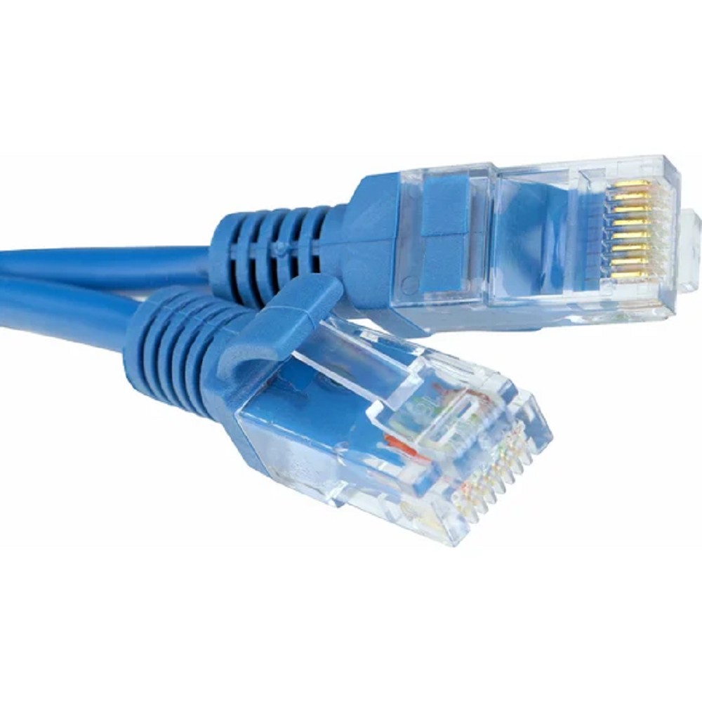 Гарнизон PC-UTP-5e-5-B кат.5e, Патч-корд UTP 5м, литой, многожильный (синий)