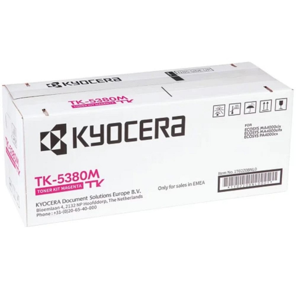 Kyocera Тонер-картридж TK-5380M для ECOSYS MA4000cifx/MA4000cix/PA4000cx пурпурный (10000 стр.) арт. 1T02Z0BNL0