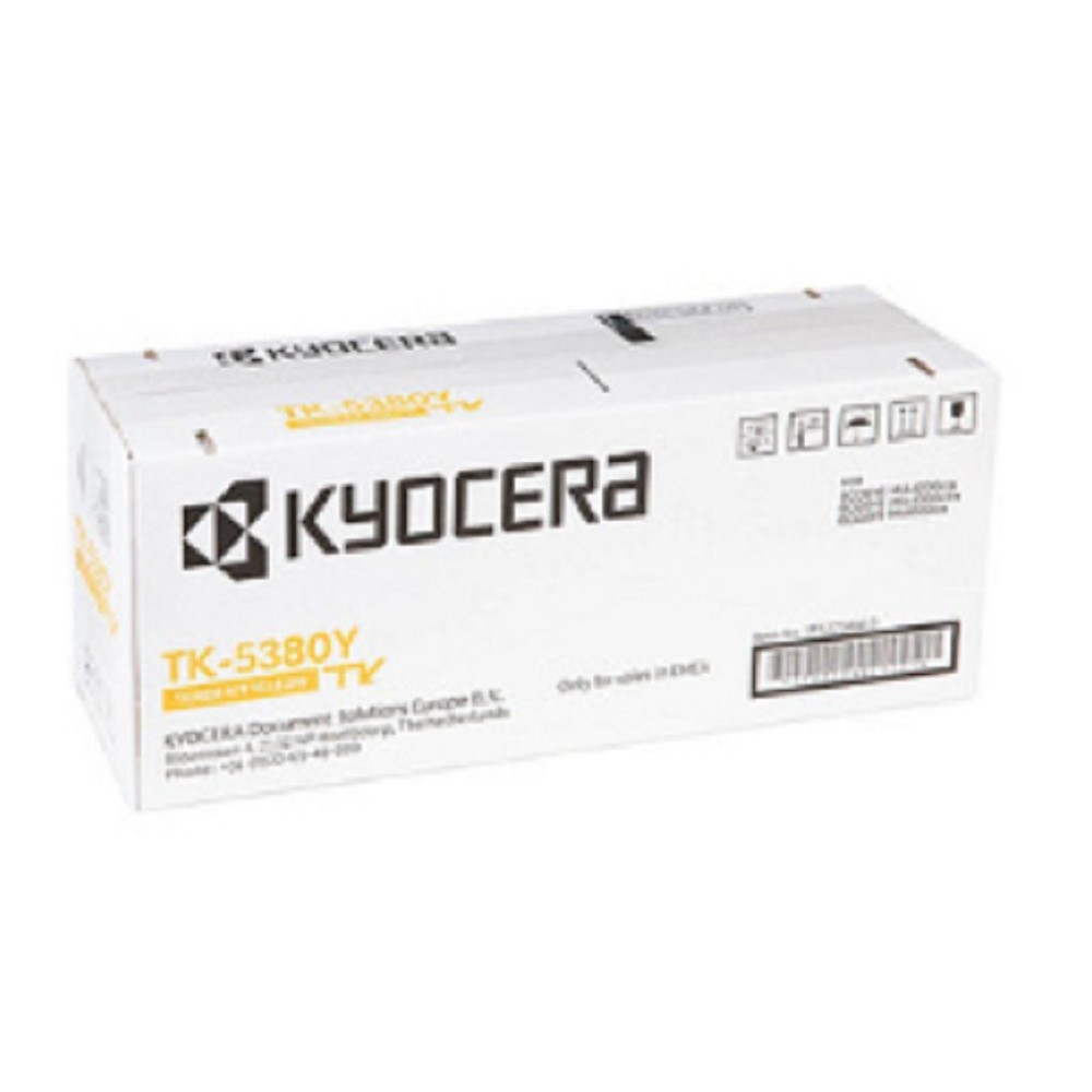 Kyocera Тонер-картридж TK-5380Y для ECOSYS MA4000cifx/MA4000cix/PA4000cx жёлтый (10000 стр.) арт. 1T02Z0ANL0