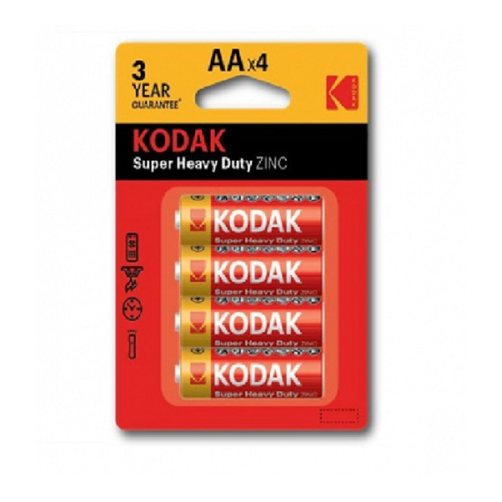 Kodak R6-4Bl Super Heavy Duty Zinc [KAAhz-4] (80/400/26400) (4 шт. в уп-ке) арт. B0005119