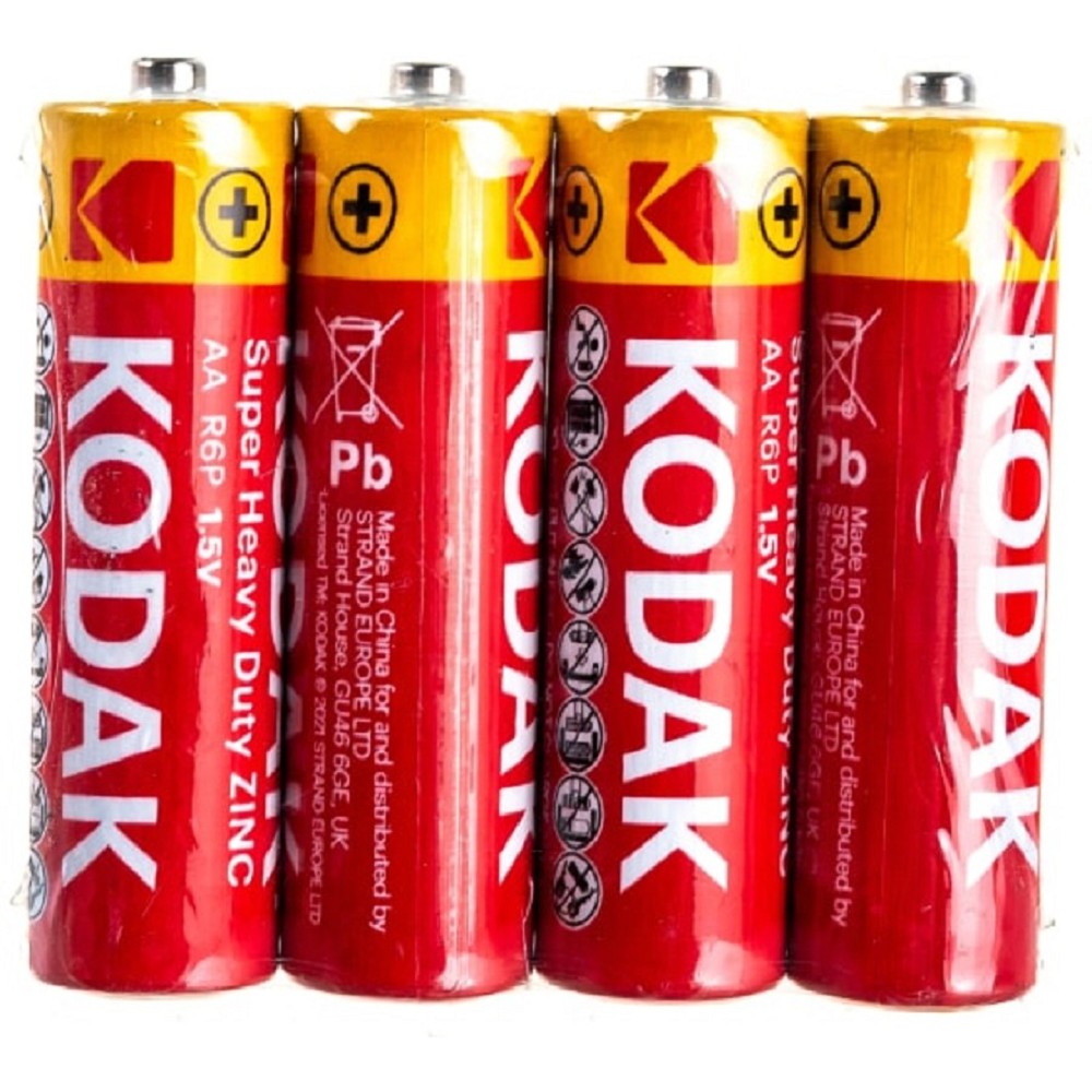 Kodak R6-4S Super Heavy Duty Zinc [KAAhz 4S] (24/576/34560) (4 шт. в уп-ке) арт. B0005141